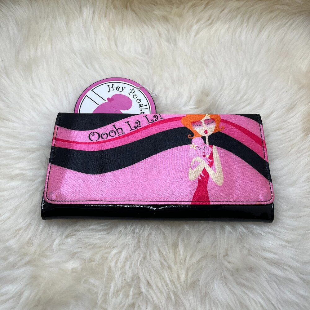 🎁 NWT 🎁 Kids Poodle Long Snap Wallet
